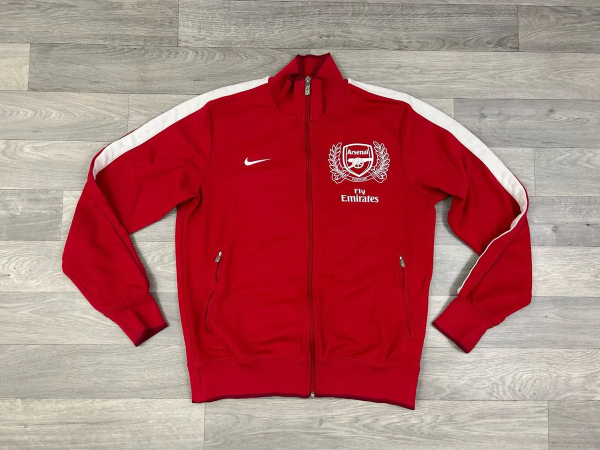 Nike Arsenal London 2011 Track Jacket Mens M - Image 1