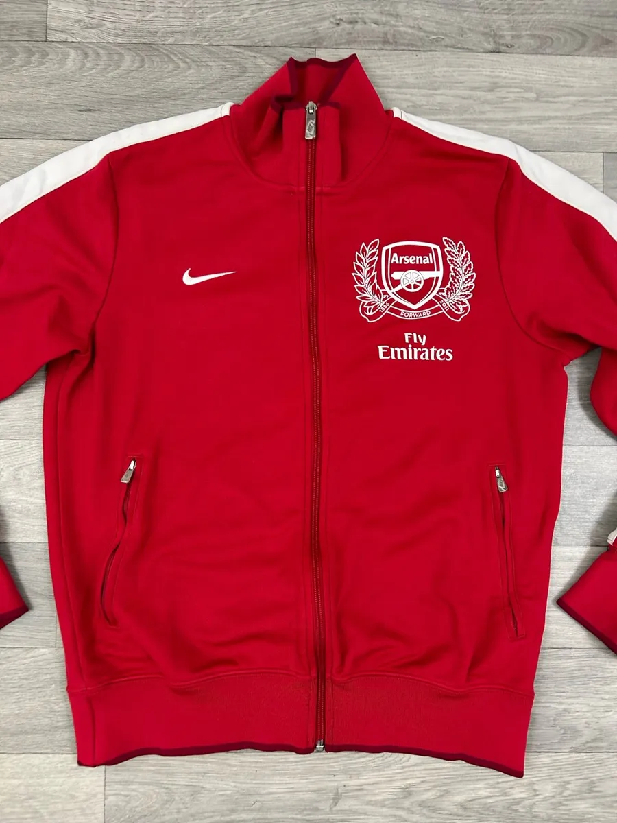 Nike Arsenal London 2011 Track Jacket Mens M - Image 2