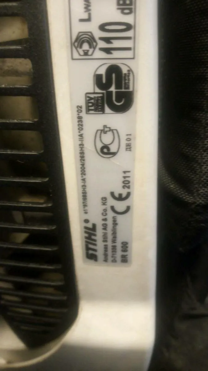 STIHL BR 600 LEAF BLOWER €350 - Image 3