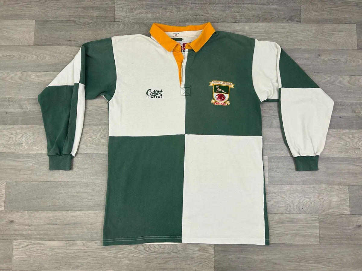 Vintage Cotton Traders South Africa England Jersey - Image 1