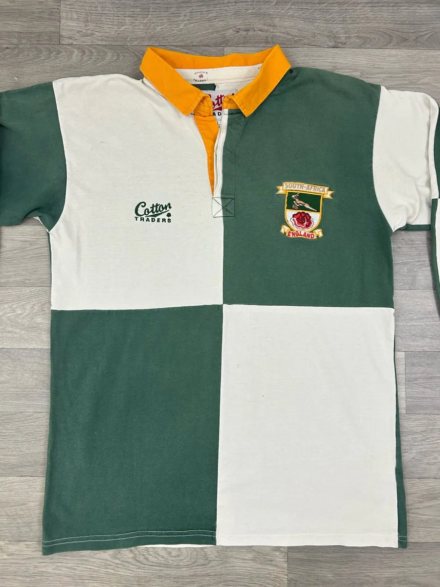 Vintage Cotton Traders South Africa England Jersey - Image 2