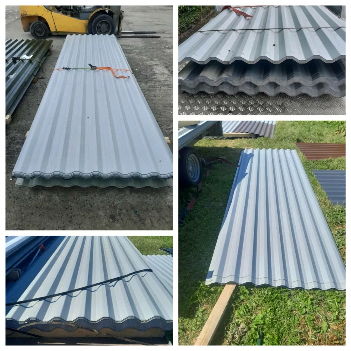 Box profile cladden sheet size 10 ft 12 ft - Image 1