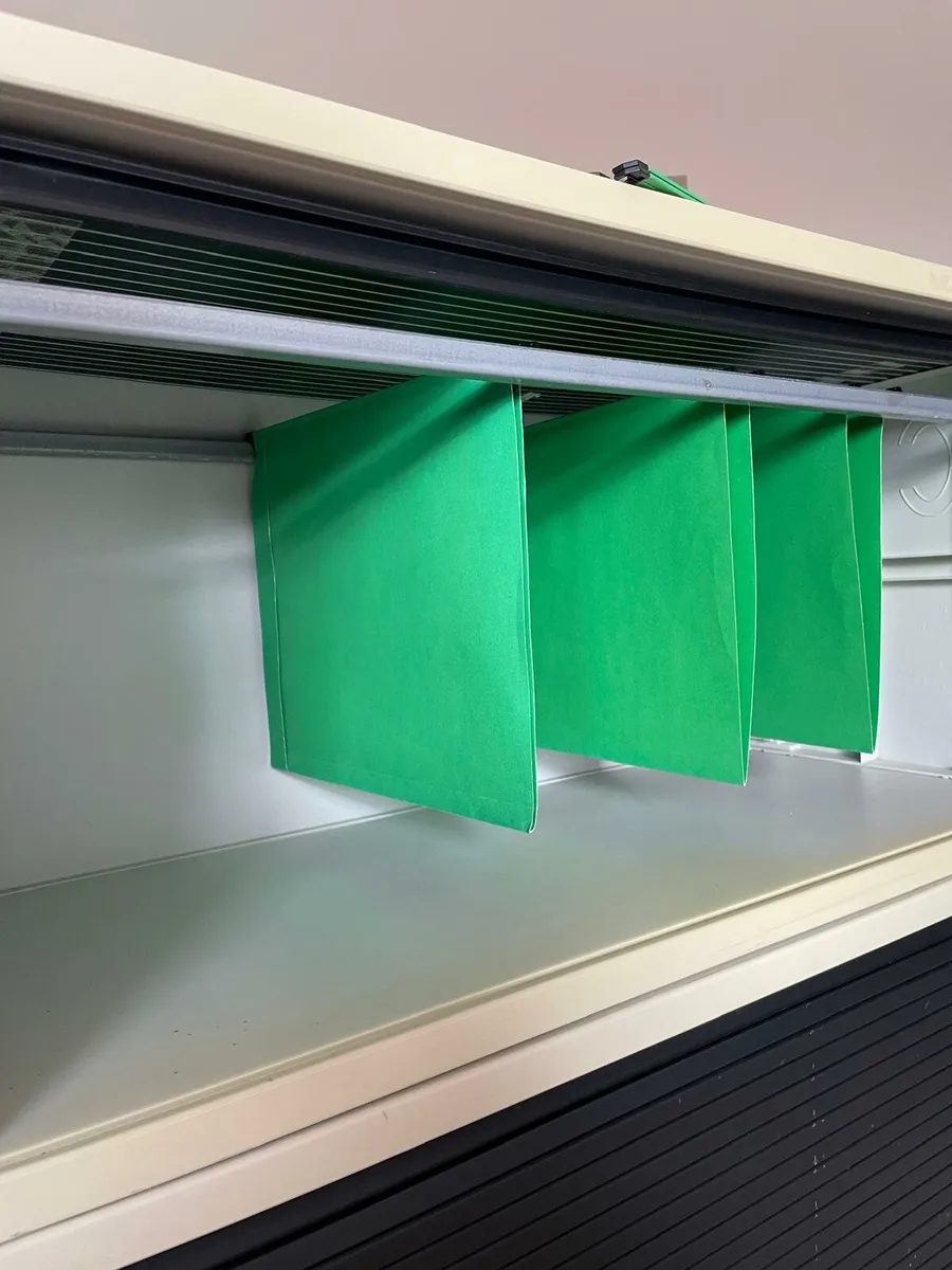 2 x Lateral Filing Tambour Door Cabinets - Image 3