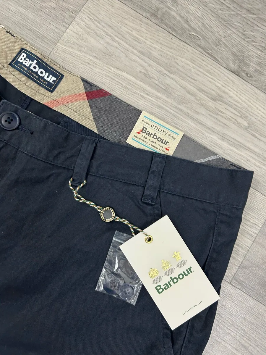 NEW Barbour Cotton Chino Shorts Mens XXL W42 - Image 3