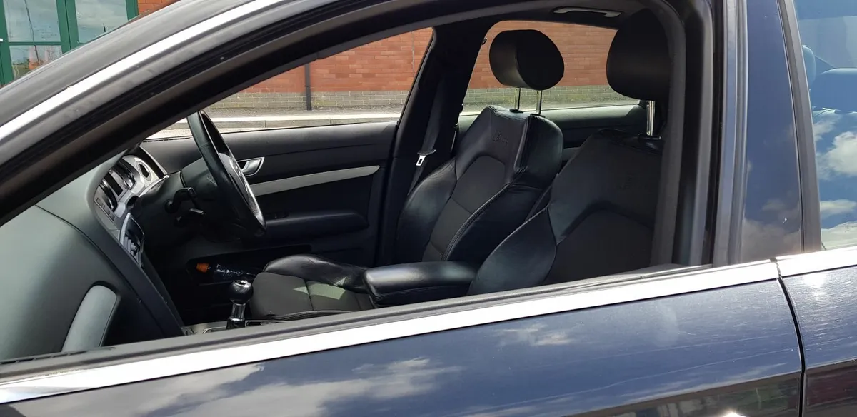 Audi SLine Half Leather Seats 2004-2011 A6 C6 - Image 2