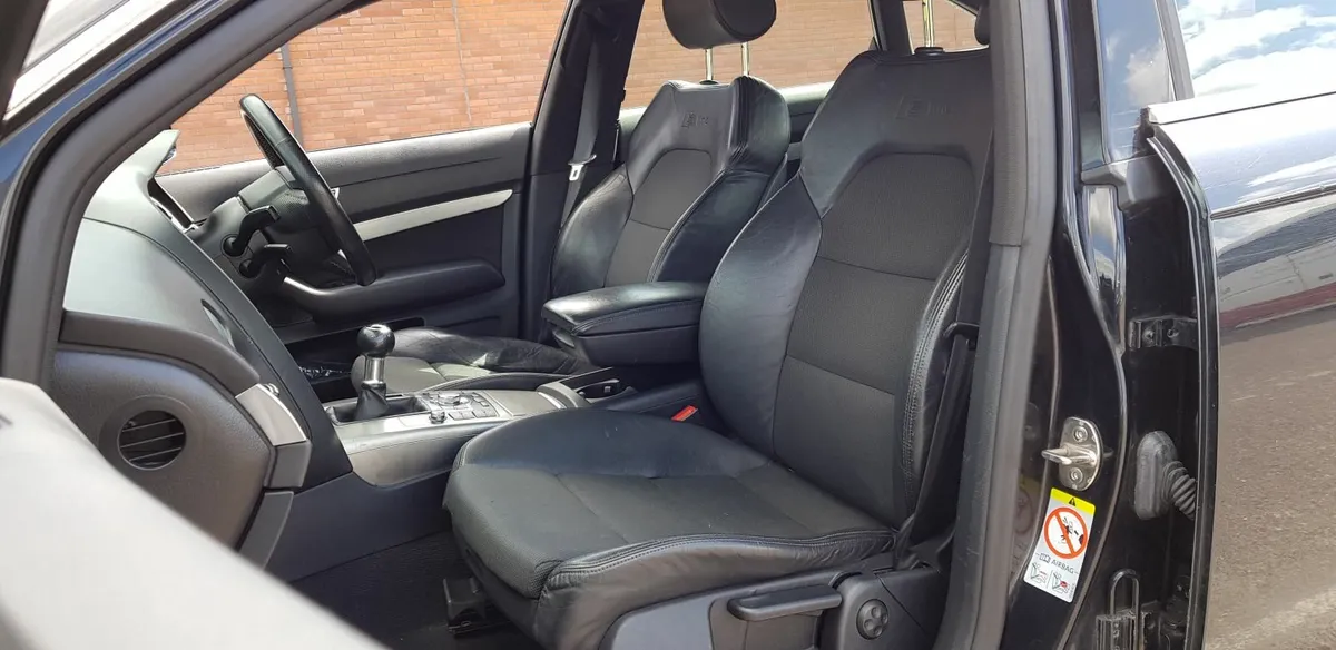 Audi SLine Half Leather Seats 2004-2011 A6 C6 - Image 4