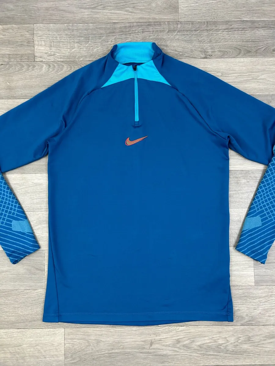 Nike Half Zip Performance Jumper Top Mens Medium - Image 2
