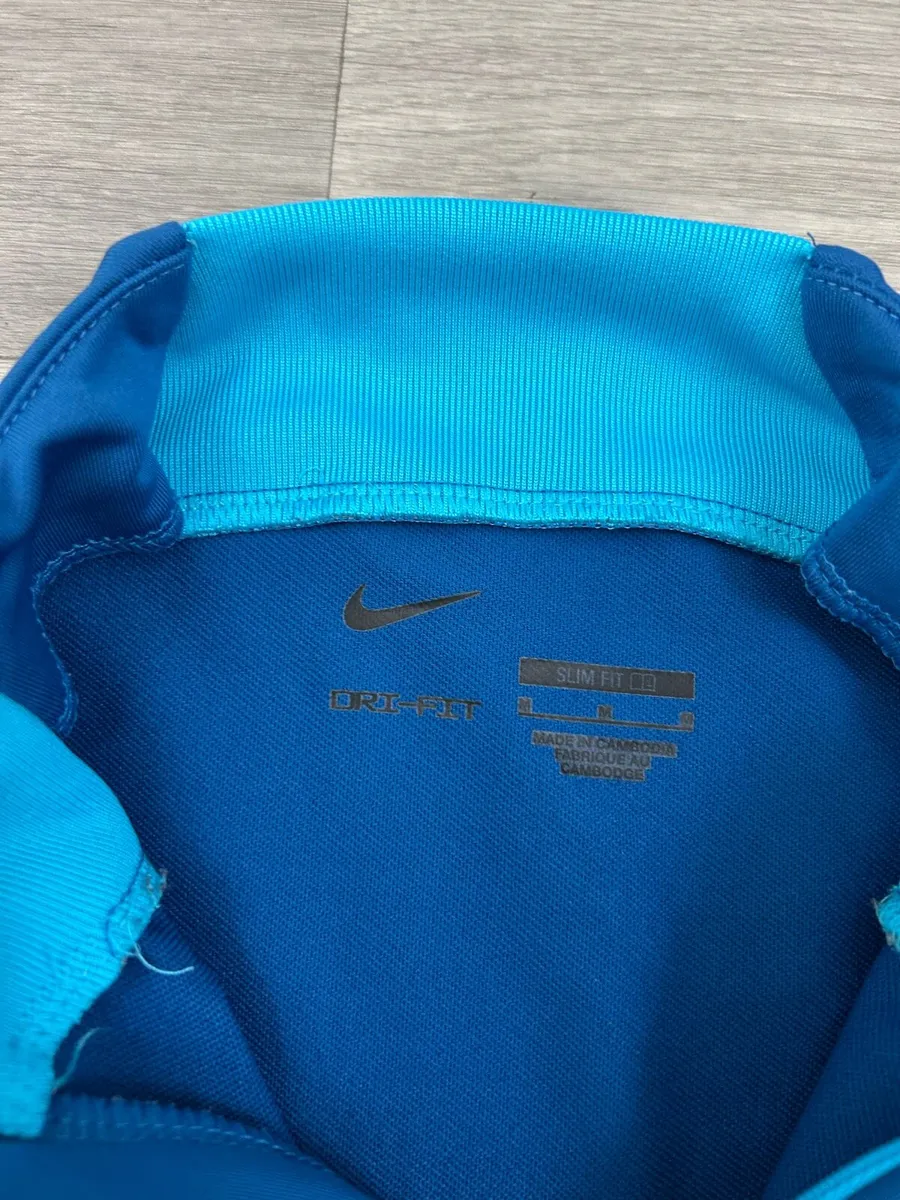 Nike Half Zip Performance Jumper Top Mens Medium - Image 4