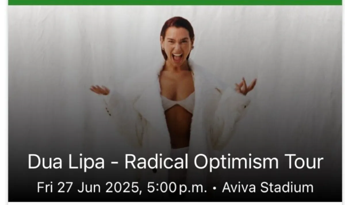 Dua lipa tickets