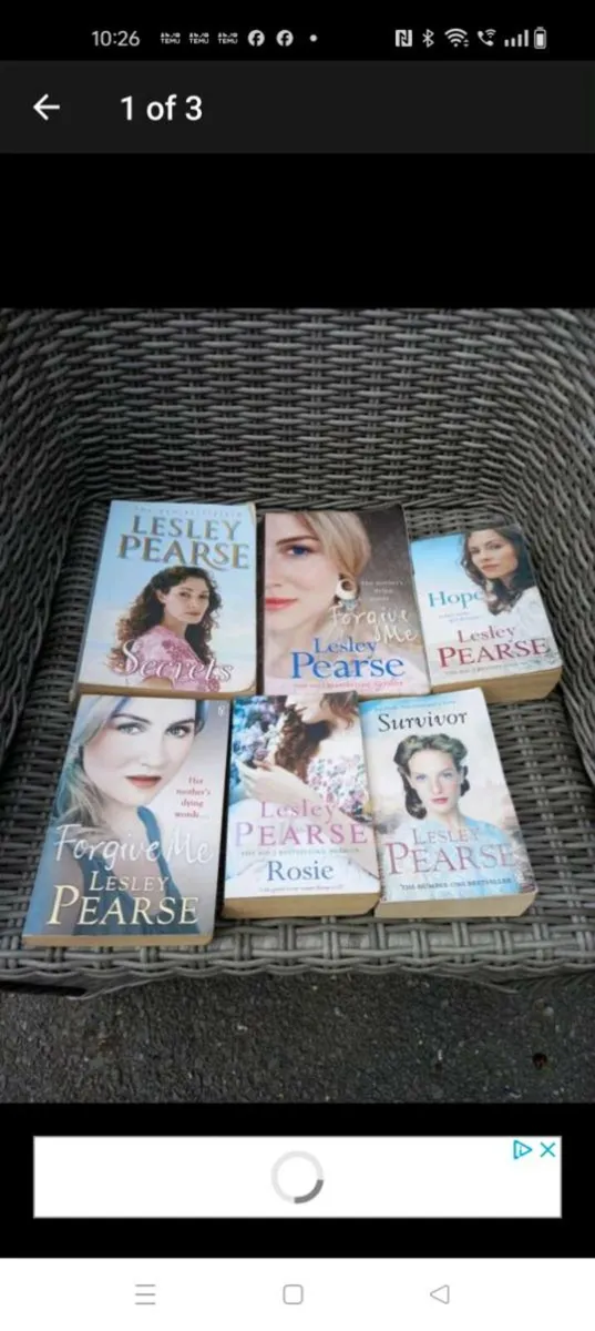 5 Lesley Pearse Books for sale - Image 1