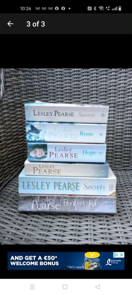 5 Lesley Pearse Books for sale - Image 3