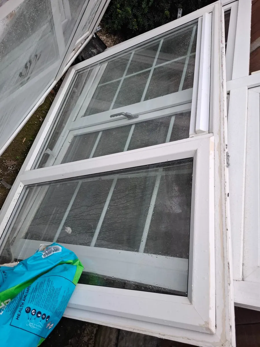 Double glazed White PVC window - Image 2