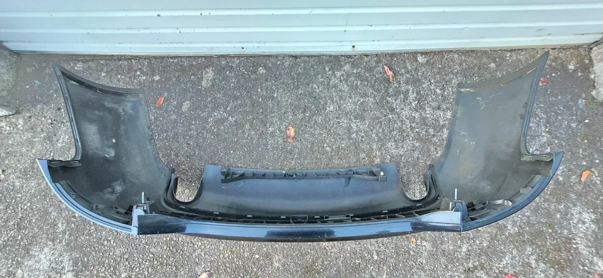Audi A6 C6 SLine Rear Bumper Black 2005 - 2011 - Image 2