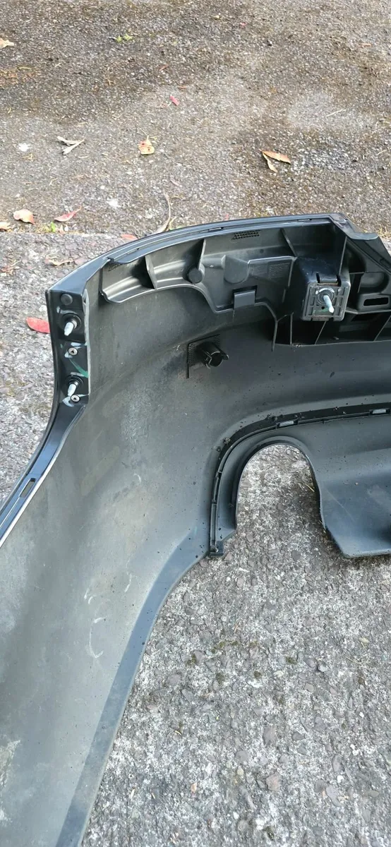 Audi A6 C6 SLine Rear Bumper Black 2005 - 2011 - Image 4
