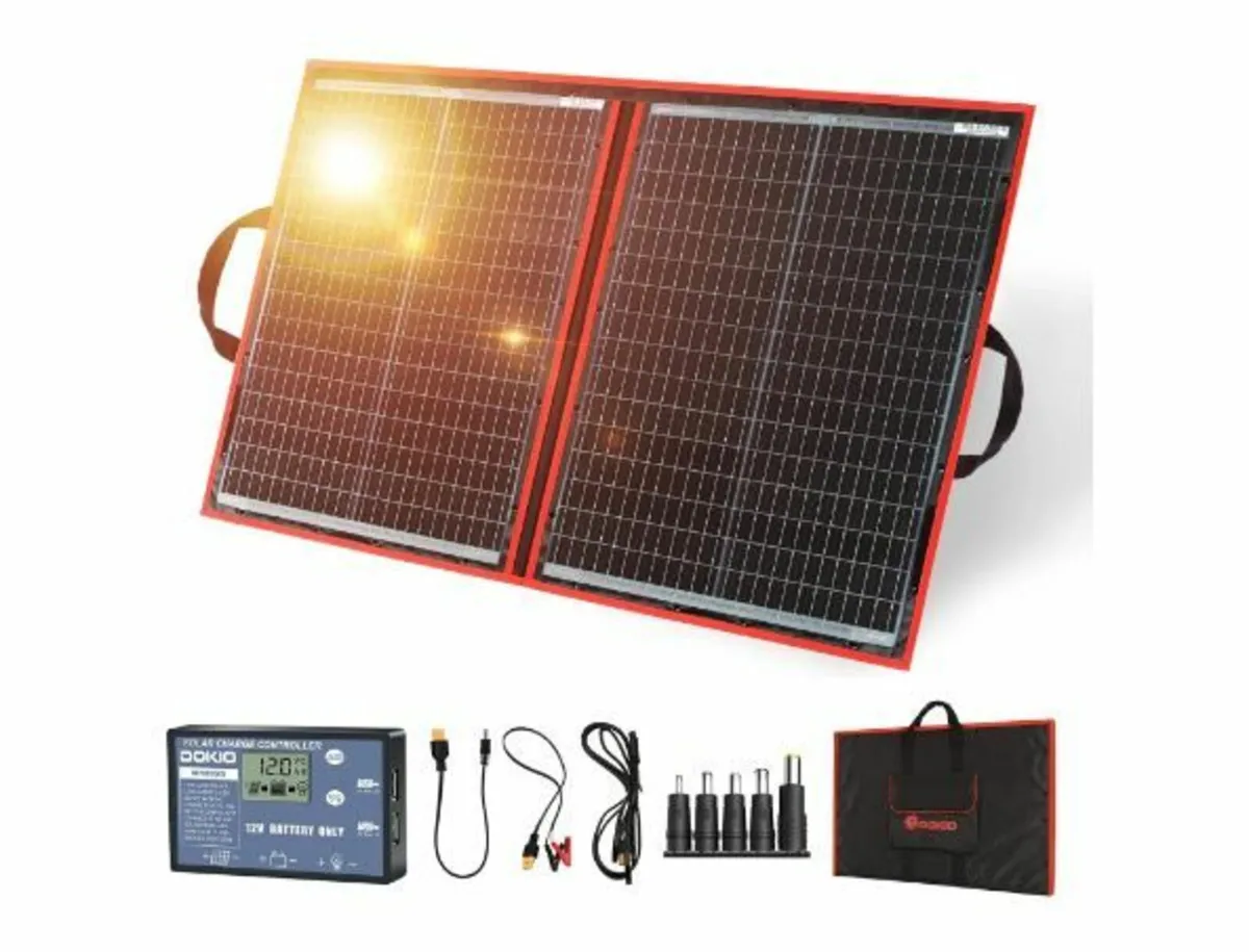 100 Watt Monocrystalline Solar Module, solar panel - Image 1