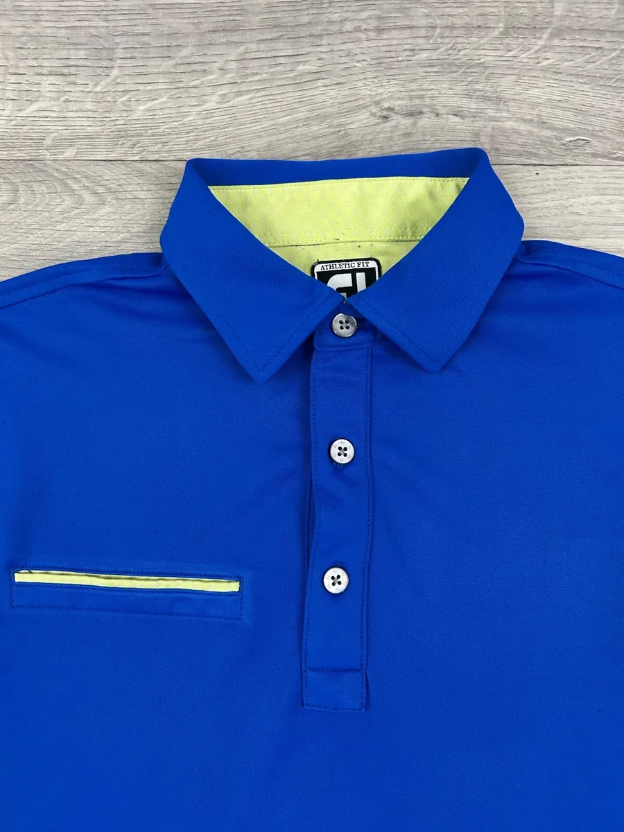 FootJoy FJ Golf Polo Shirt Mens Medium - Image 3