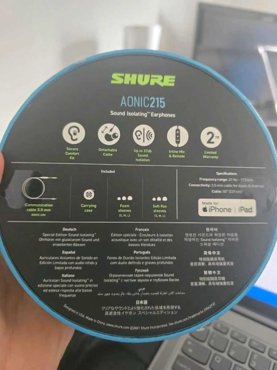 Shure earbuds new - Image 2