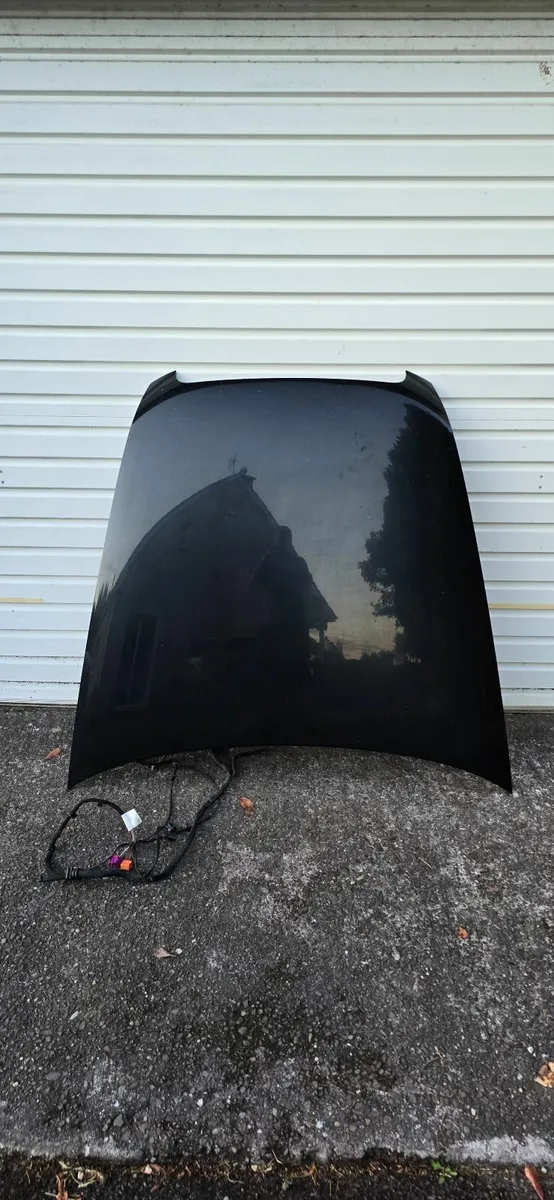 Audi A6 C6 SLine Bonnet Black 2005 - 2011 - Image 2