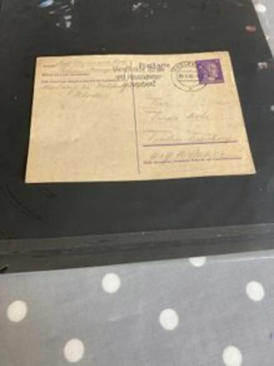 Rare/Genuine WW2 German postcard