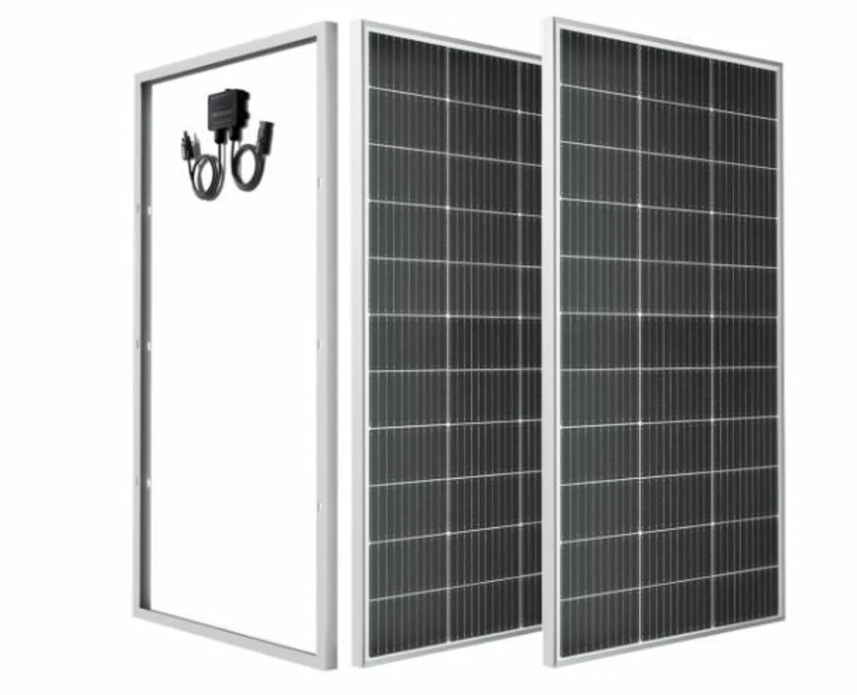 300 W Glass Solar Panel, 18 V Monocrystalline Sola - Image 1