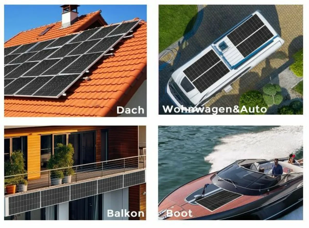 300 W Glass Solar Panel, 18 V Monocrystalline Sola - Image 4
