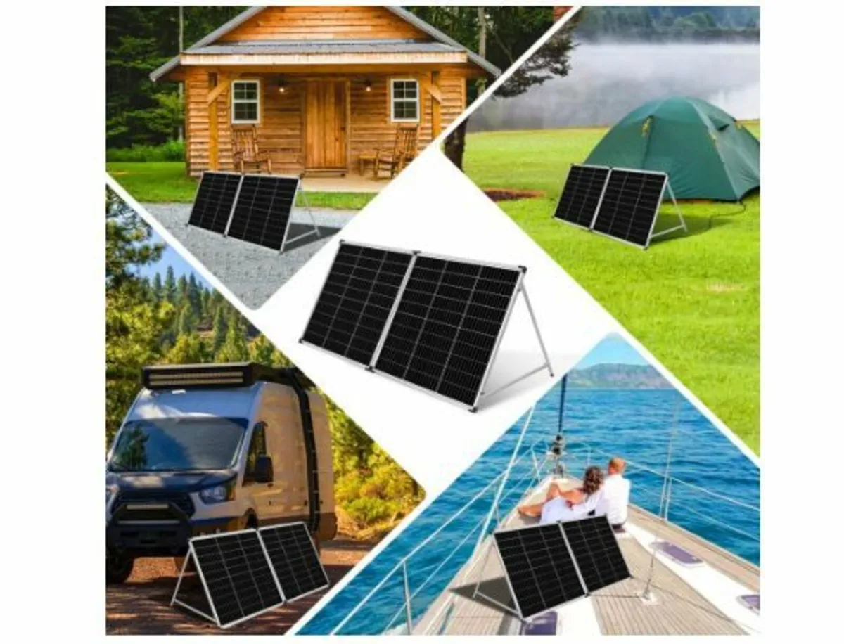 Solar Case 200 W 18 V for 12 V Battery and Power - Image 4