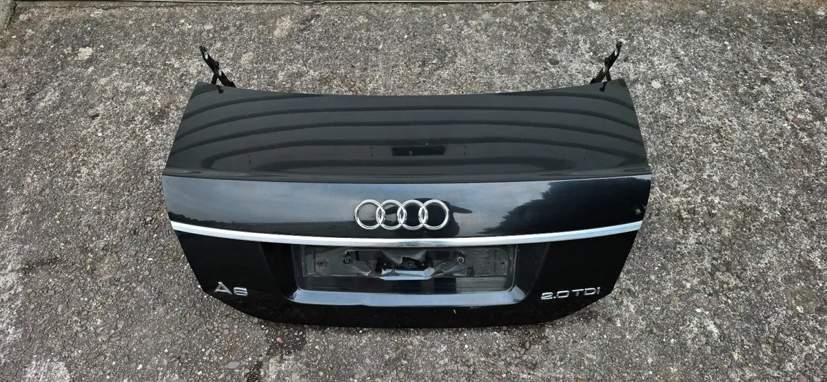 Audi A6 C6 SLine Boot Lid Black 2005 - 2011 - Image 4
