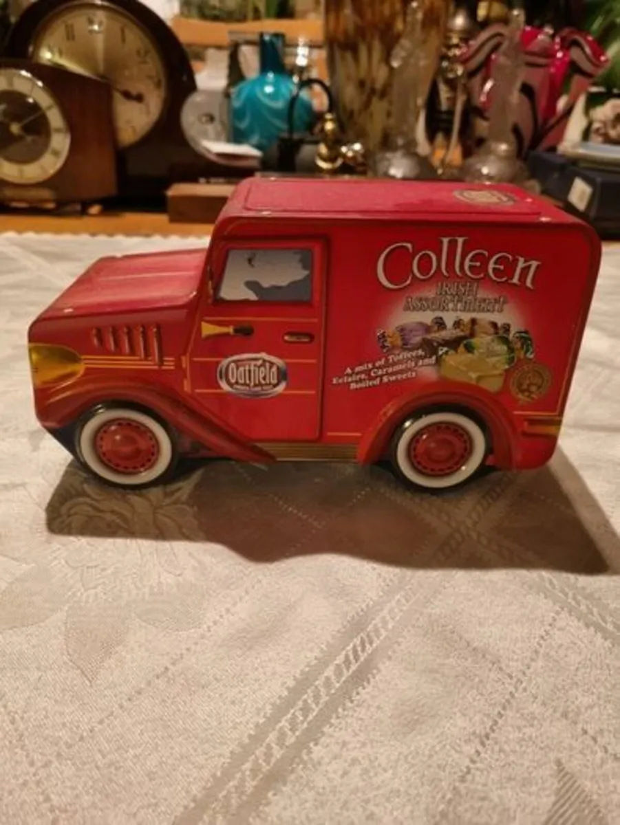 Vintage Car Shaped Tin Can - Collen Oatfield - Image 1