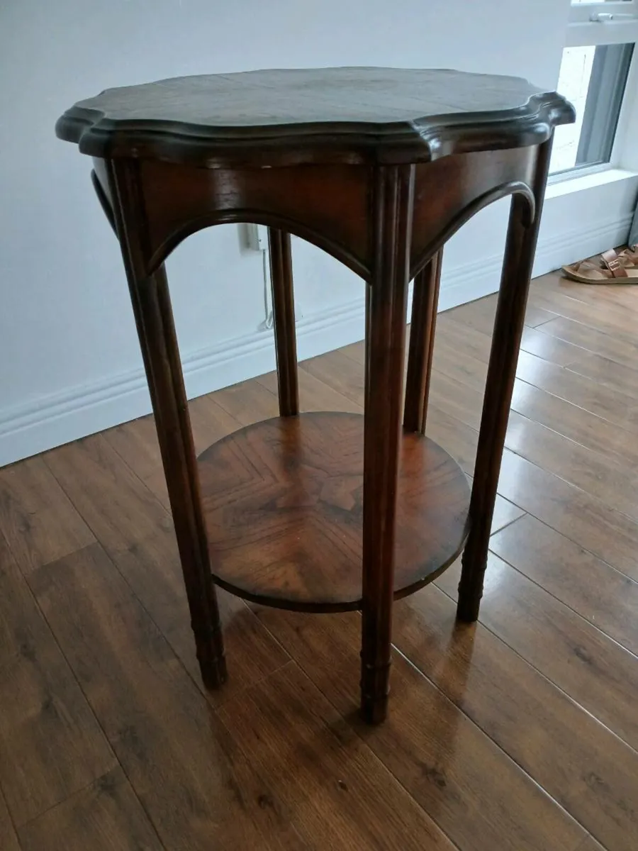 Vintage Mahogany Stand - Image 2