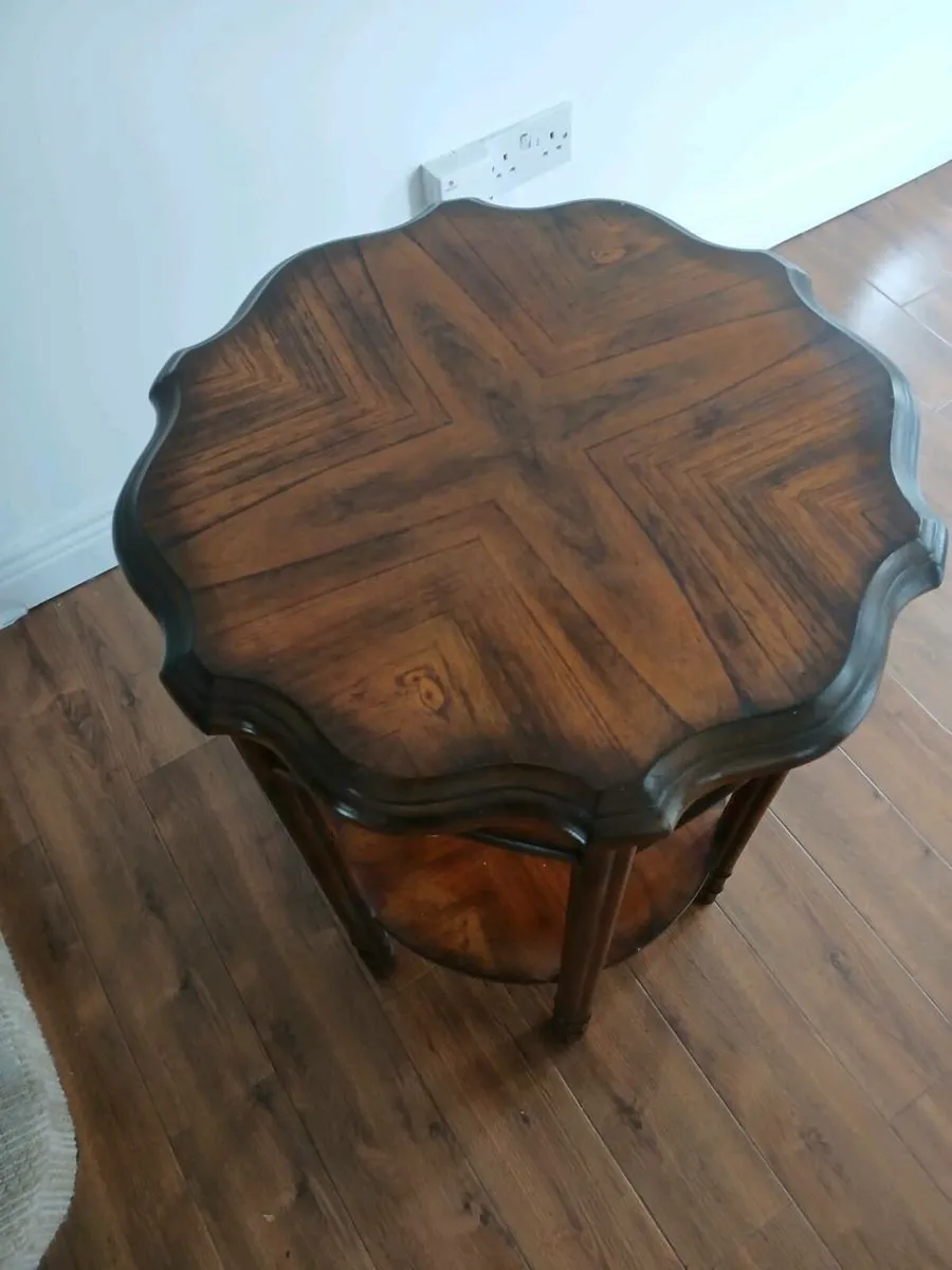 Vintage Mahogany Stand - Image 3