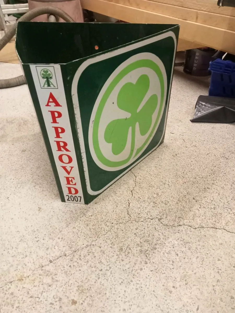 Old as approved sign - Image 1