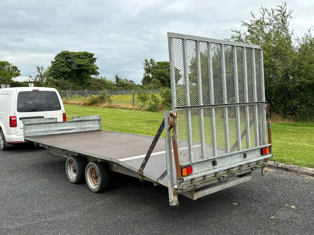 3.5T Indespension 16’ x 6’ twin axle trailer - Image 2