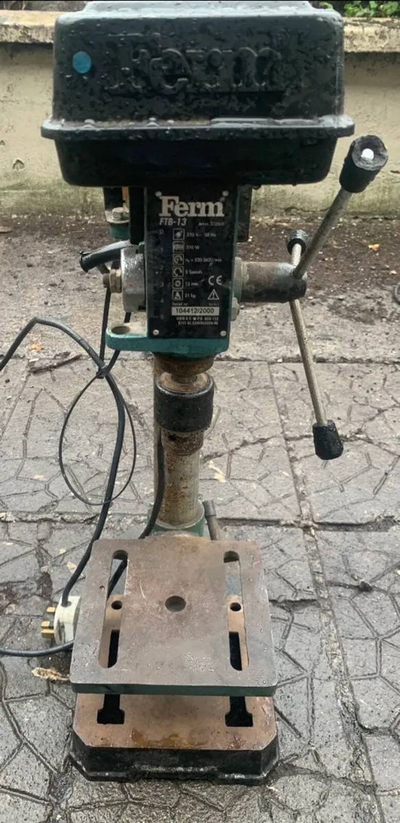 Ferm Bench Drill, - Image 3