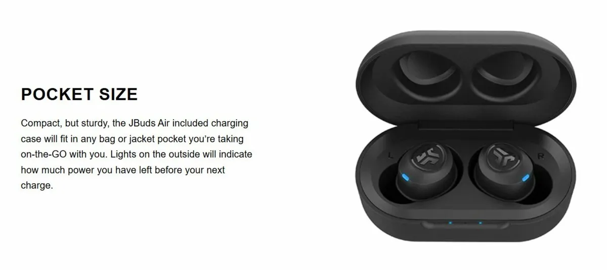 JLab Air True Wireless Earbuds - Image 4