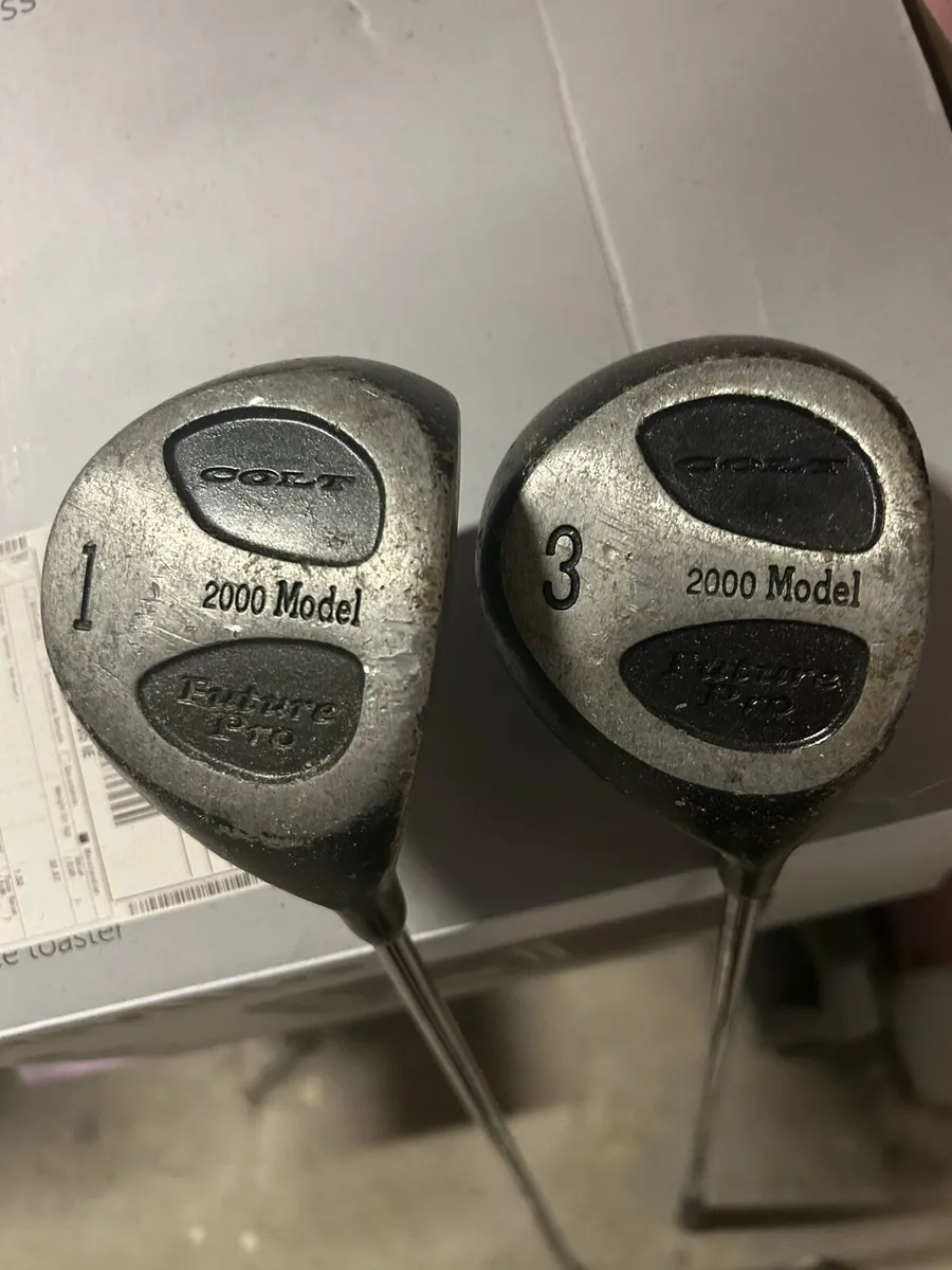 Junior driver and 3 wood - Image 1