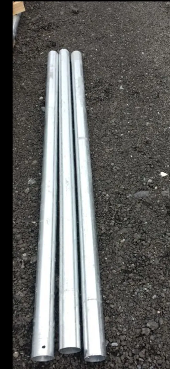Galvanised Steel post's /lamppost - Image 1
