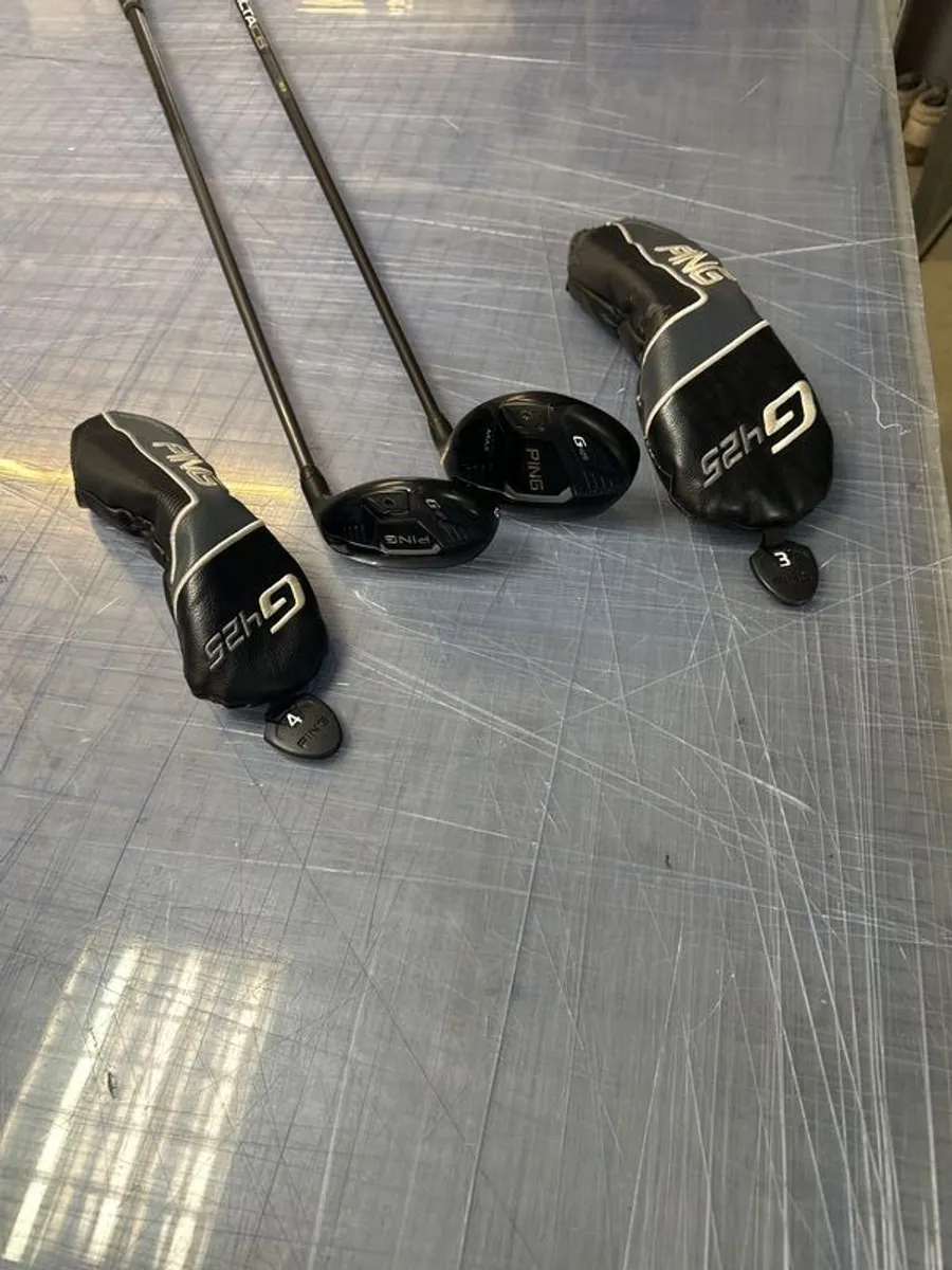 Ping G425, 4 hybrid and 3 wood. Free delivery - Image 1