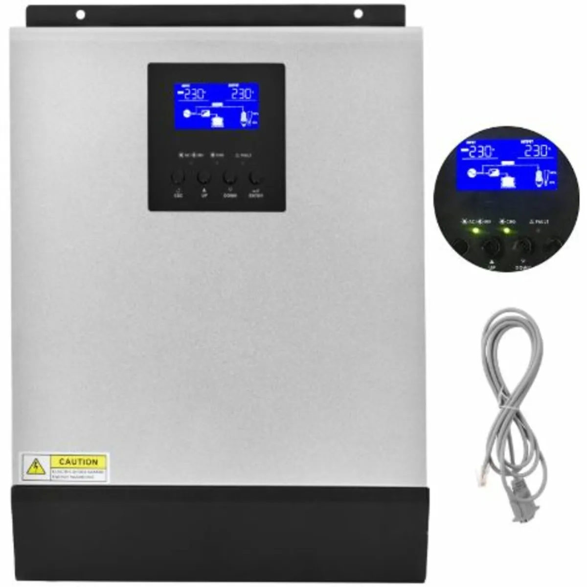 Off-Grid Power Inverter 2400W 24V Low Frequency - Image 1
