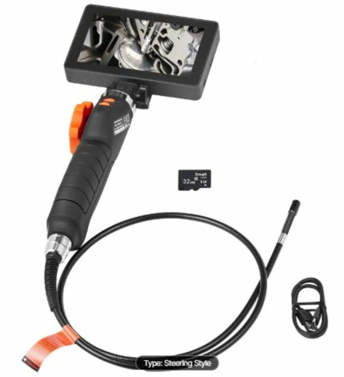 Borescope Endoscope Two-Way 180° Articulating 5" - Image 4
