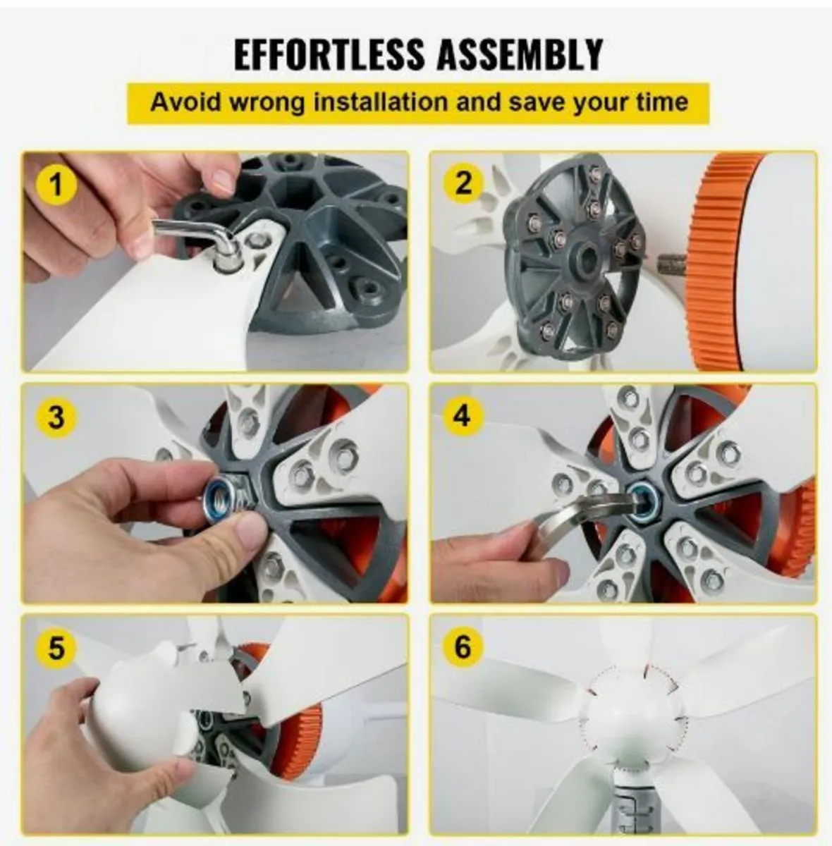 Wind Turbine Generator, 12V/AC Wind Turbine Kit, - Image 2