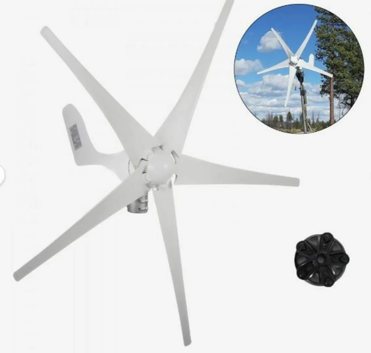 Wind Turbine 500W Wind Turbine Generator - Image 1