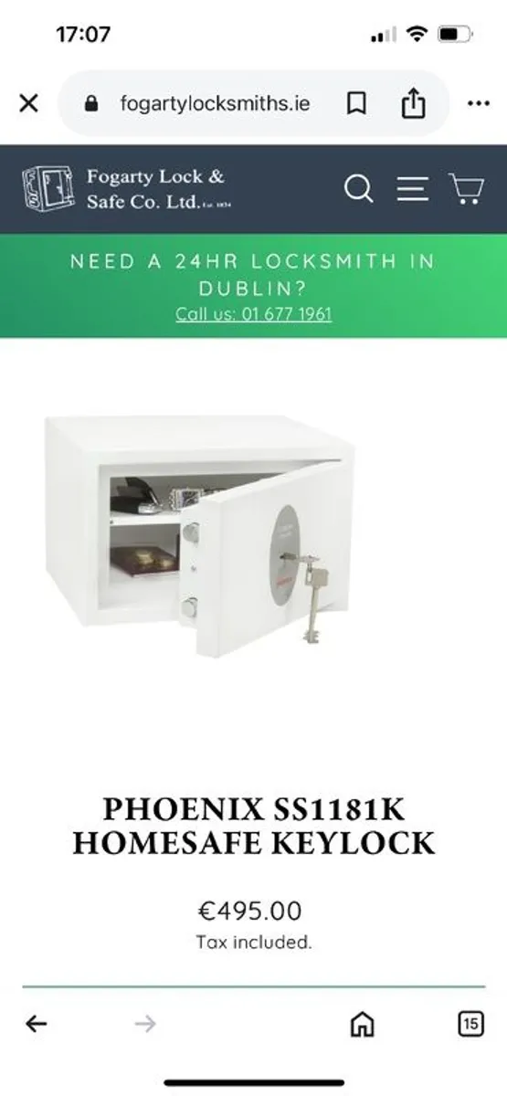 security home safe - Image 1