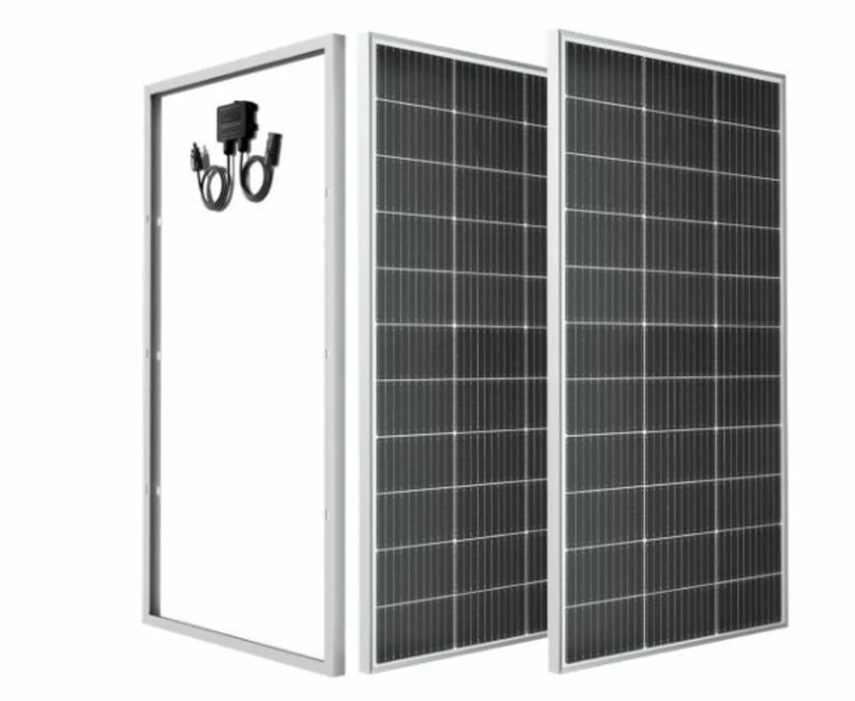 300 W Glass Solar Panel, 18 V Monocrystalline Sola - Image 1