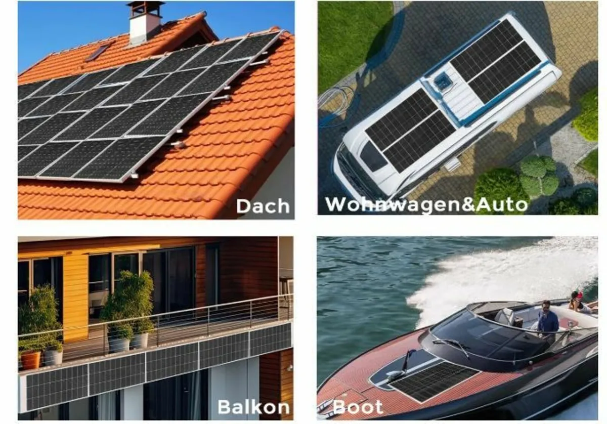300 W Glass Solar Panel, 18 V Monocrystalline Sola - Image 4