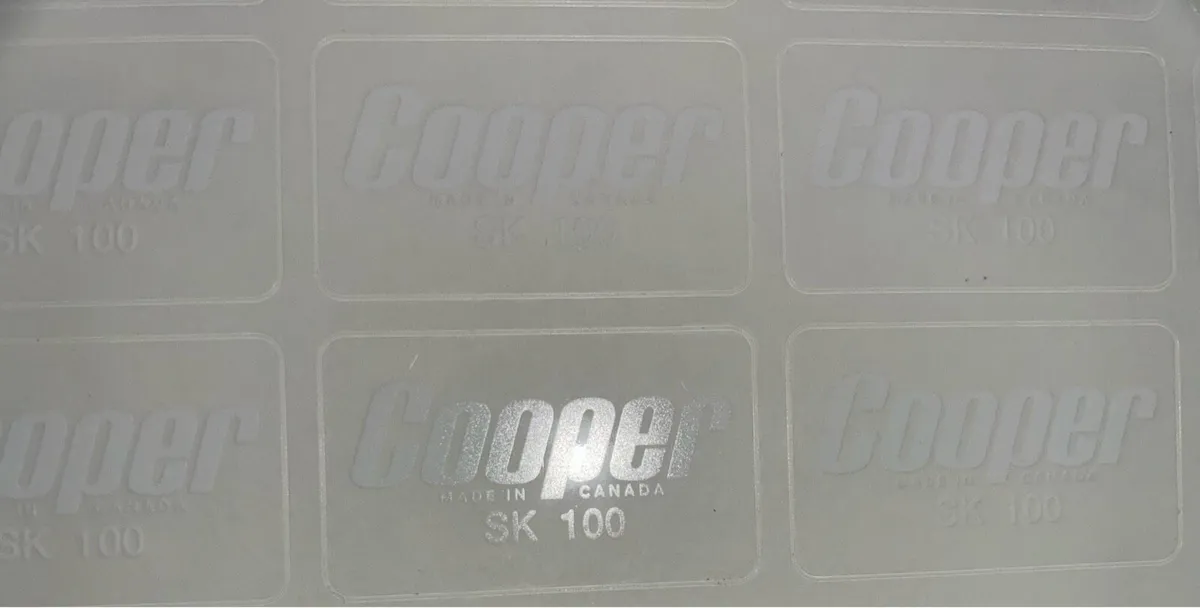 €5 posted Oldstyle Clear Cooper Stickers - Image 2