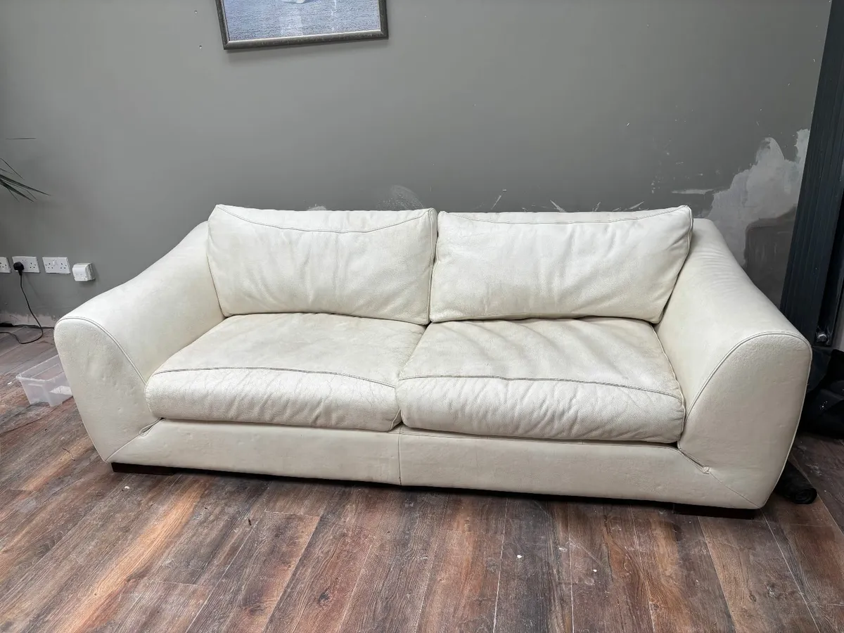 Free - Leather Sofas 2 Seater and 3 Seater - Image 3