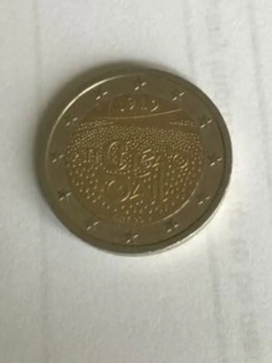 Irish commemorative €2 coin - 'An Chéad Dáil'