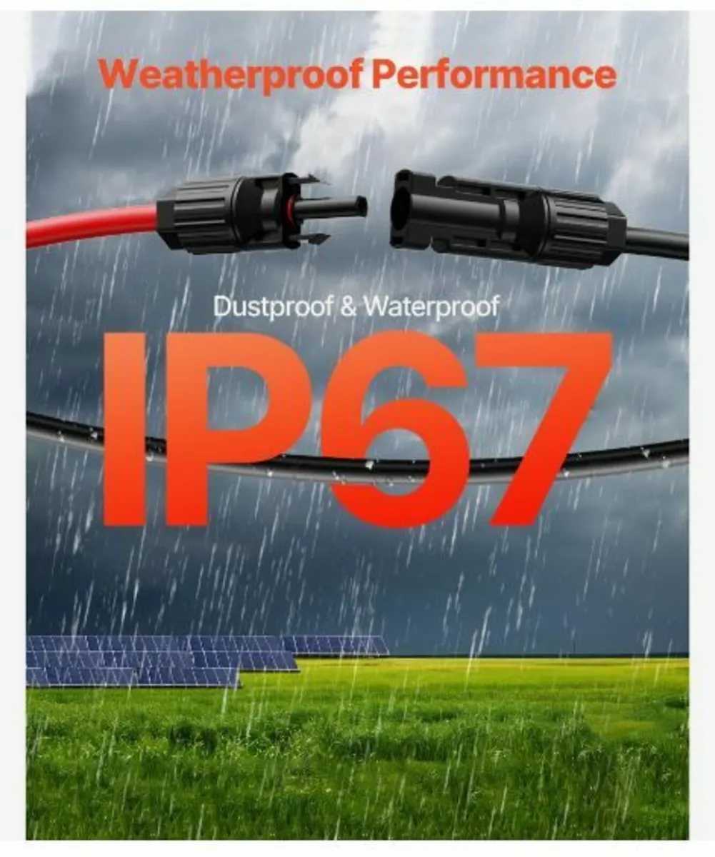 30.48m/100FT Solar Panel Extension Cable - Image 4