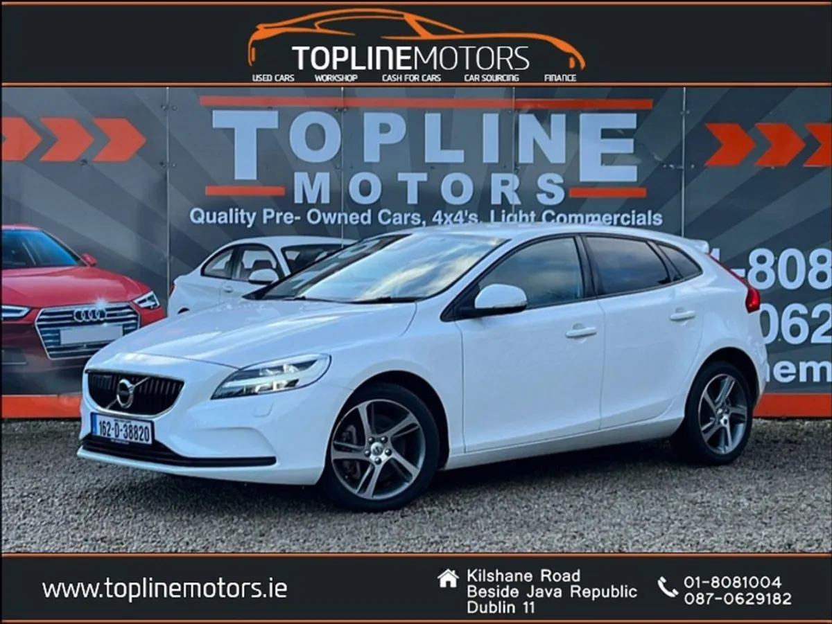 Volvo V40  stunning V40 T3//low Kms//pristine Con - Image 1