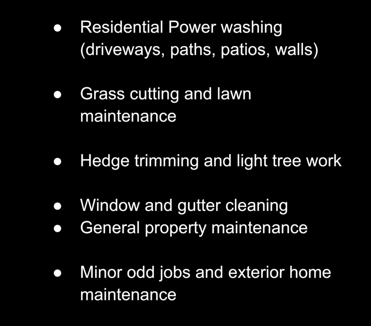 Grass Cutting,Power Washing & General - Image 4